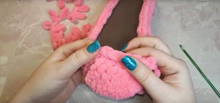 Плюшевые тапочки своими руками