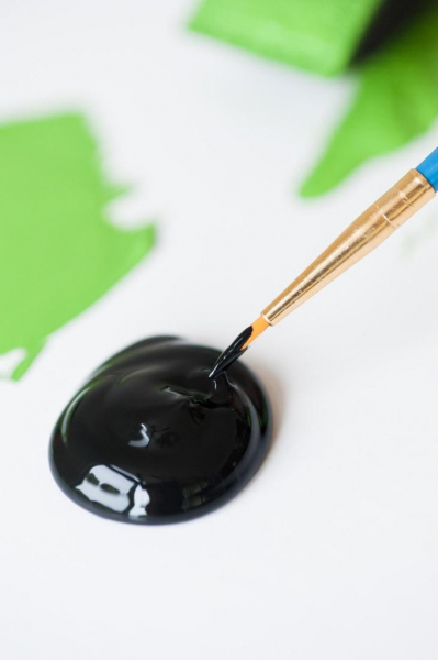 Салфетки с рисунком арбуза своими руками