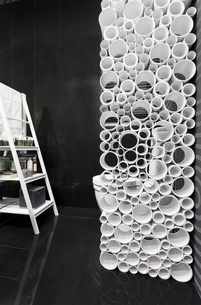 Ширма из труб своими руками