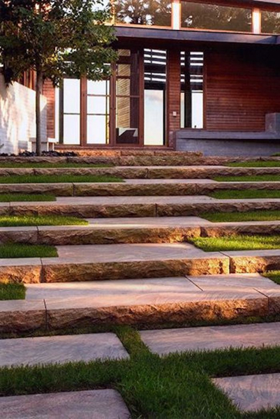 40 Потрясающих примеров лестниц и ступенек в саду