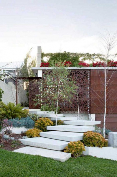 40 Потрясающих примеров лестниц и ступенек в саду