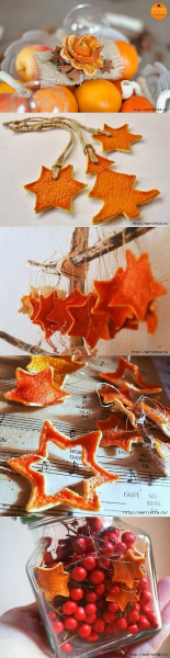 Апельсиновый декор