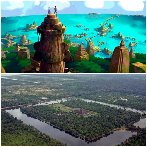 Атлантида и замок Спящей Красавицы: 6 реальных мест на Земле, которые вдохновили мультипликаторов