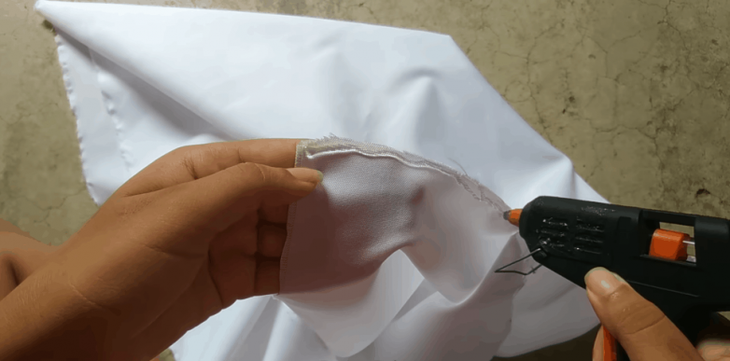 Бельевая корзина без шитья и плетения