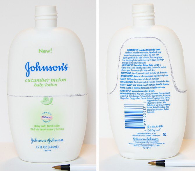 Делаем чехол для зарядки телефона из обычного флакона