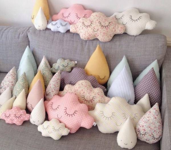 Диванные подушки своими руками
