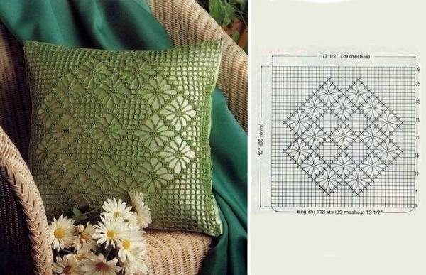 Диванные подушки своими руками