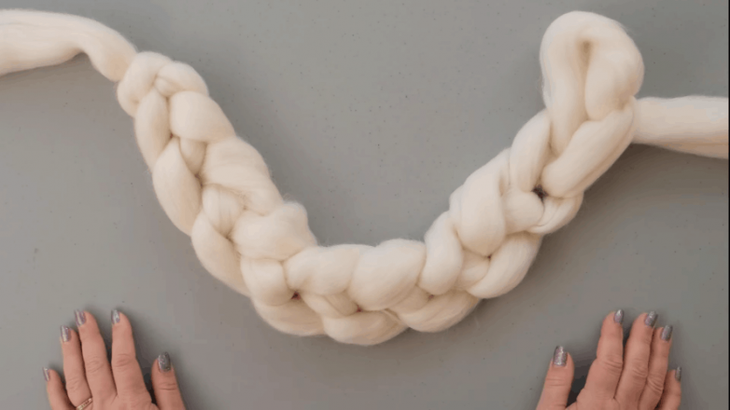 Эффектная подушка своими руками