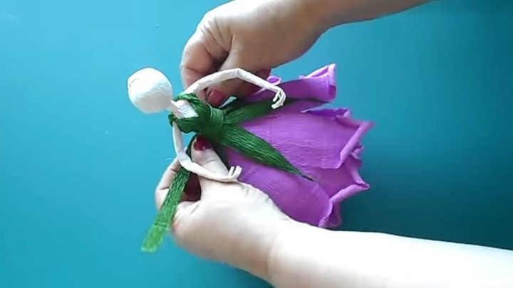 Феи из гофрированной бумаги