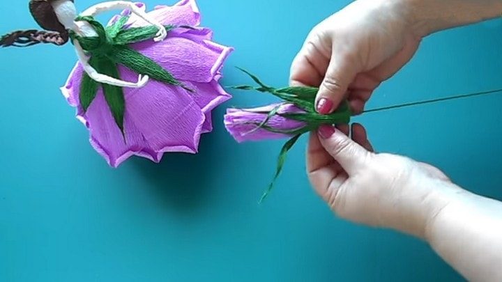 Феи из гофрированной бумаги