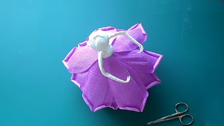 Феи из гофрированной бумаги