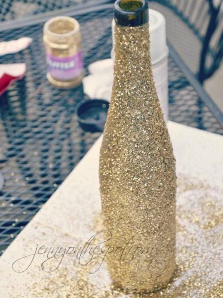 Идеи из винных бутылок