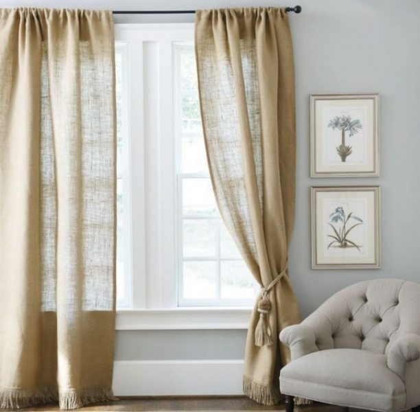 Идеи оригинальных поделок из мешковины