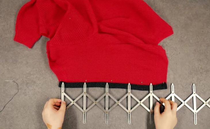 Интересная переделка старого свитера