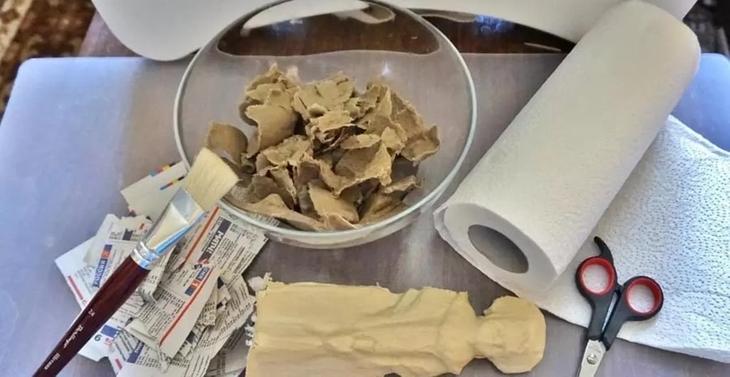 Как сделать папье-маше из бумаги