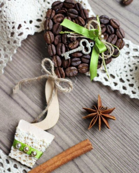 Как сделать топиарий из кофе