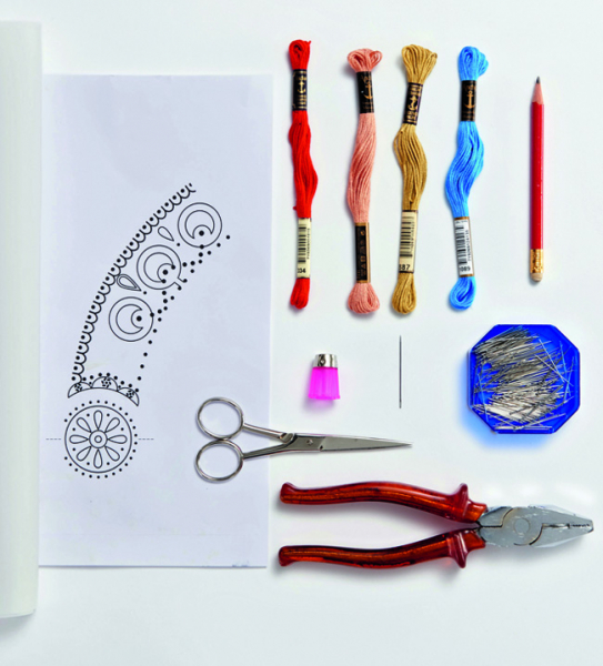 Как украсить блузку вышивкой