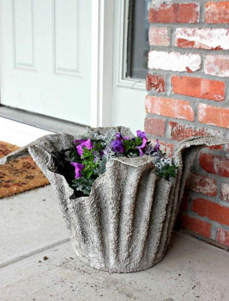 Красивые бетонные фигуры для сада своими руками