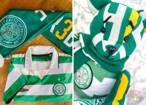 Мишки Тедди из старой одежды