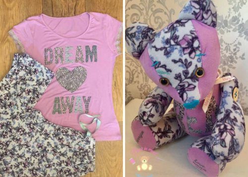 Мишки Тедди из старой одежды