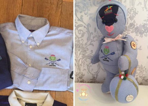 Мишки Тедди из старой одежды