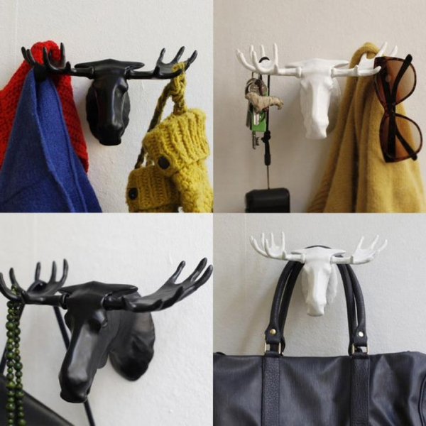 Настенная вешалка в прихожей: поделки своими руками и необычные идеи