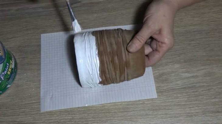 Необычное панно из простых материалов