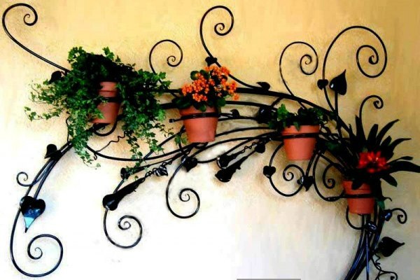 Необычные подставки для цветов: 22 отличные идеи