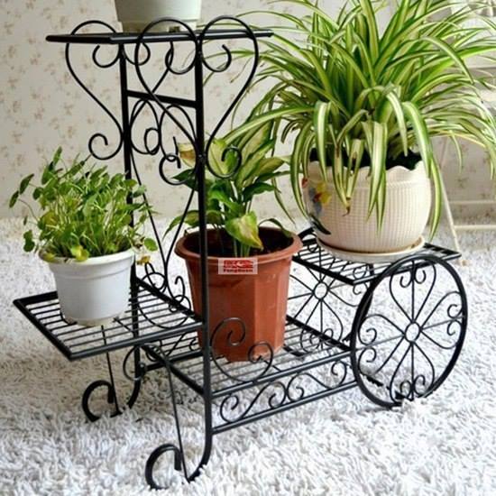 Необычные подставки для цветов: 22 отличные идеи