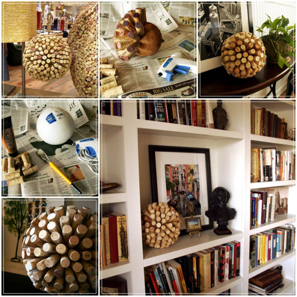 Нетривиальные идеи: креативим с помощью винных пробок