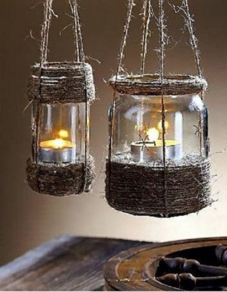 Невероятные садовые фонарики своими руками