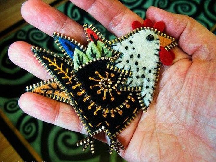 Поделки из молнии своими руками: делаем украшения, игрушки и элементы декора