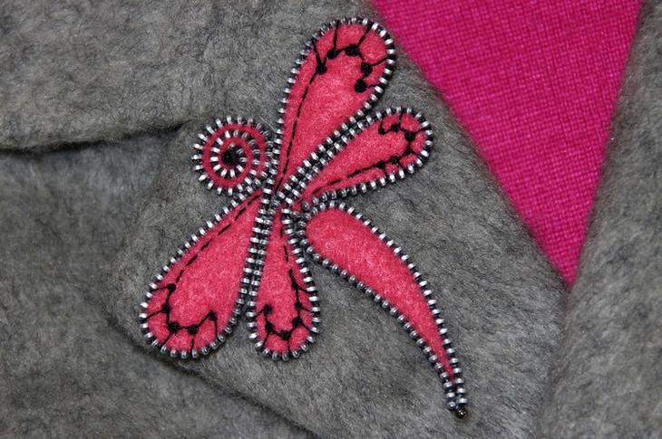 Поделки из молнии своими руками: делаем украшения, игрушки и элементы декора