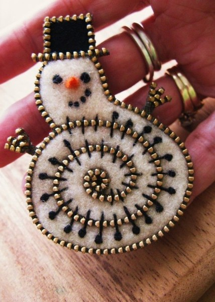 Поделки из молнии своими руками: делаем украшения, игрушки и элементы декора