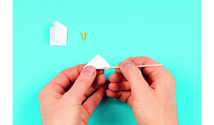 Птички из шёлковой бумаги своими руками