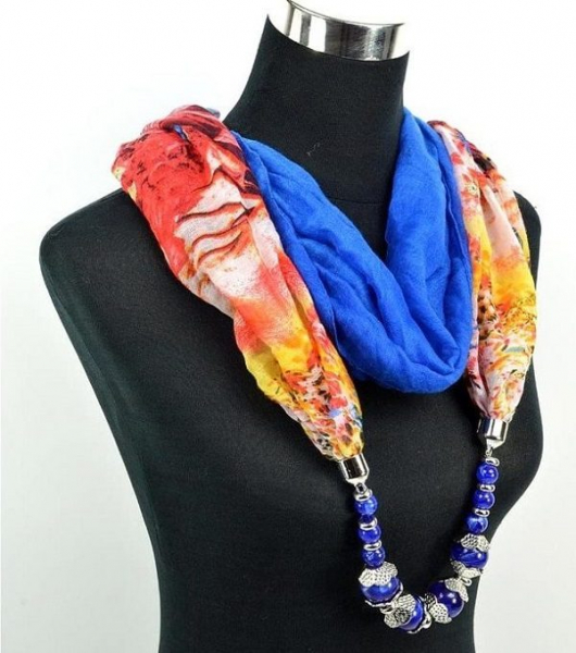 Стильные шарфы своими руками