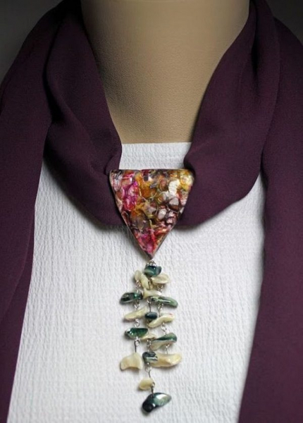 Стильные шарфы своими руками