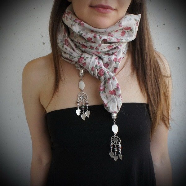 Стильные шарфы своими руками