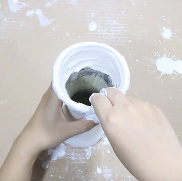 Ваза из подручных средств