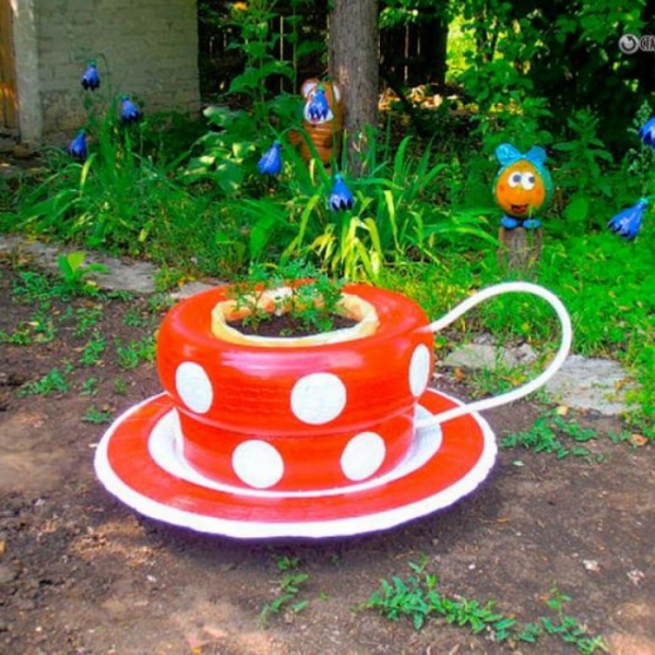 15 творческих способов использования старых покрышек дома и на дачном участке