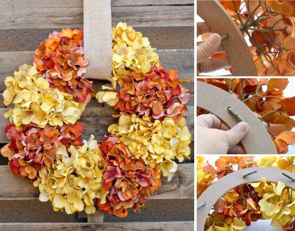 30 идей как сделать осенний венок своими руками — из листьев, шишек и других материалов
