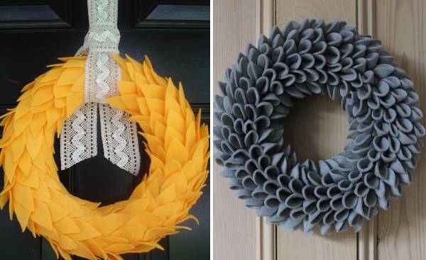 30 идей как сделать осенний венок своими руками — из листьев, шишек и других материалов