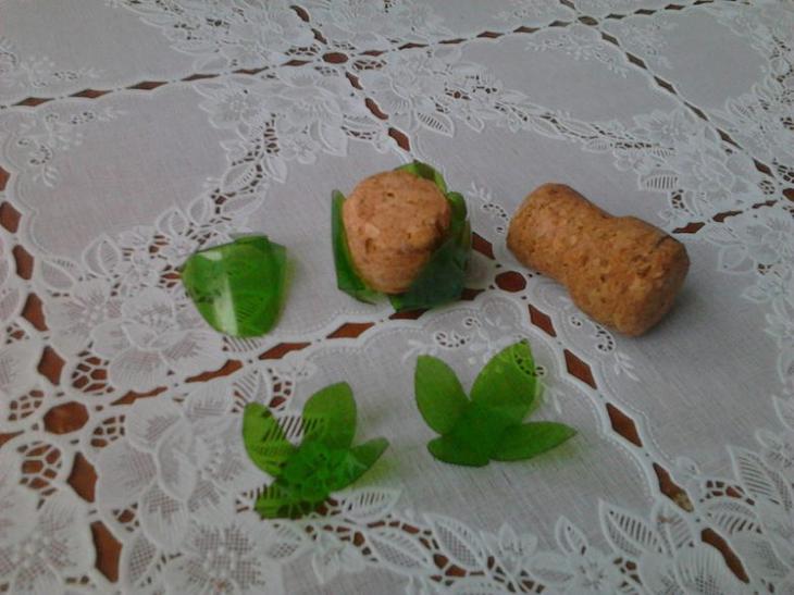 Георгины из пластиковых бутылок