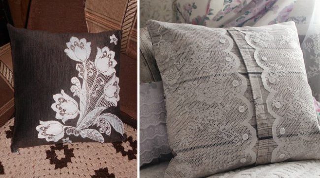 Идеи из старой тюли для дома и дачи