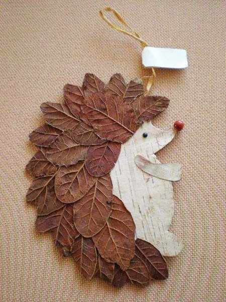 Идеи поделок из осенних материалов