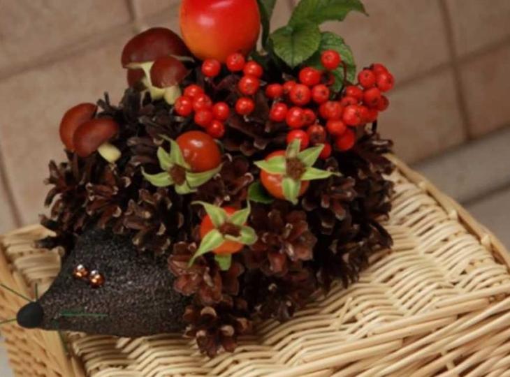 Идеи поделок из осенних материалов