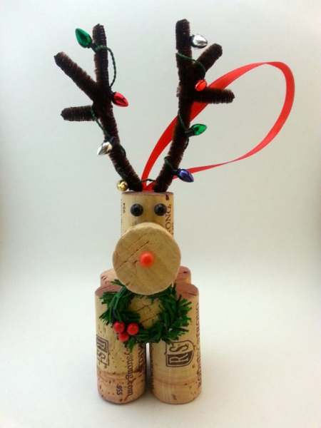 Интересные штучки из винных пробок своими руками