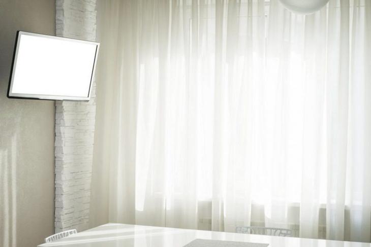 Как из серой тряпки сделать тюль цвета белых лилий