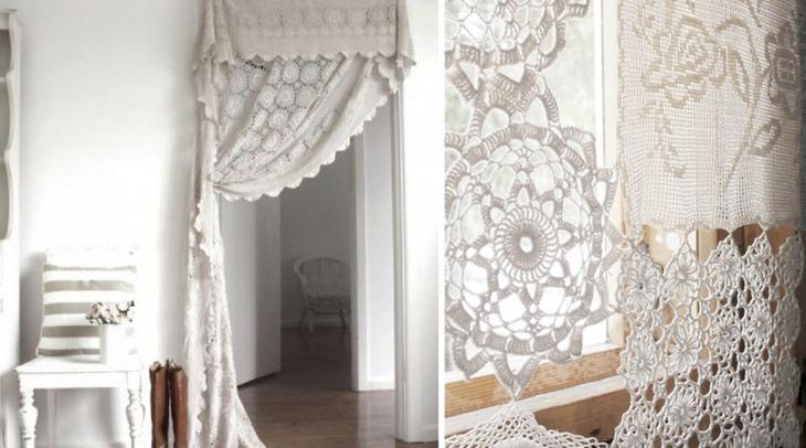 Как связать штору крючком: популярные техники для начинающих