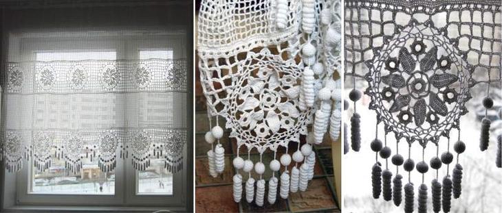 Как связать штору крючком: популярные техники для начинающих